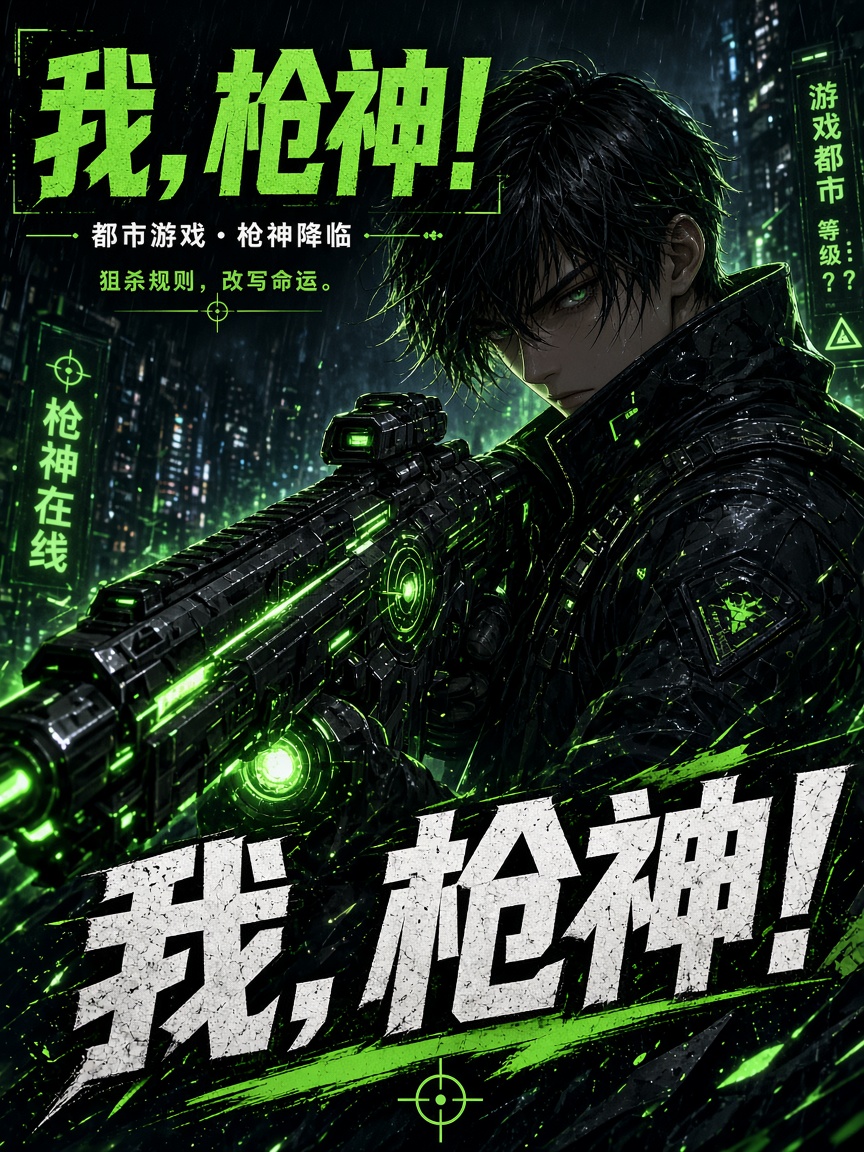小说排行榜配图：我，枪神！
